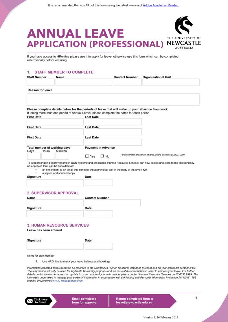 9+ Holiday Request Form Templates PDF, DOC