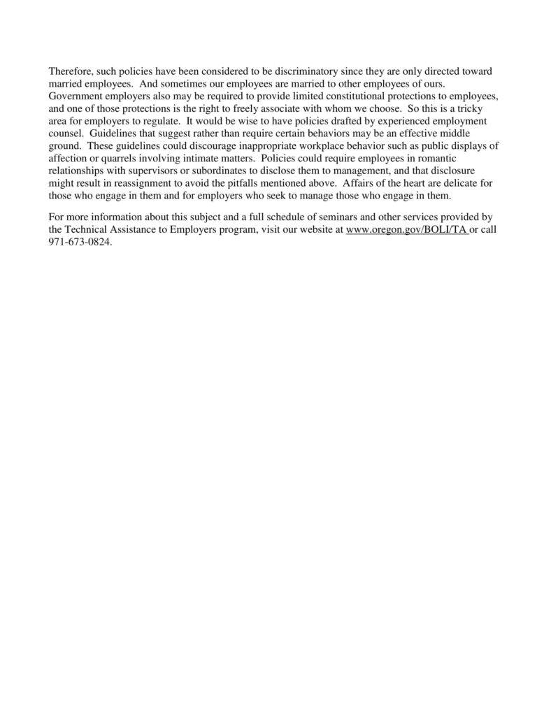 11+ Fraternization Policy Templates and Guide