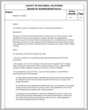 basic-employee-training-policy-template