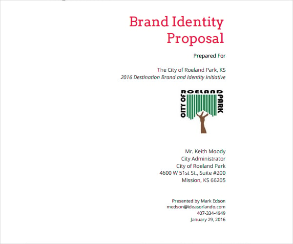 How to Write a Branding Proposal Templates