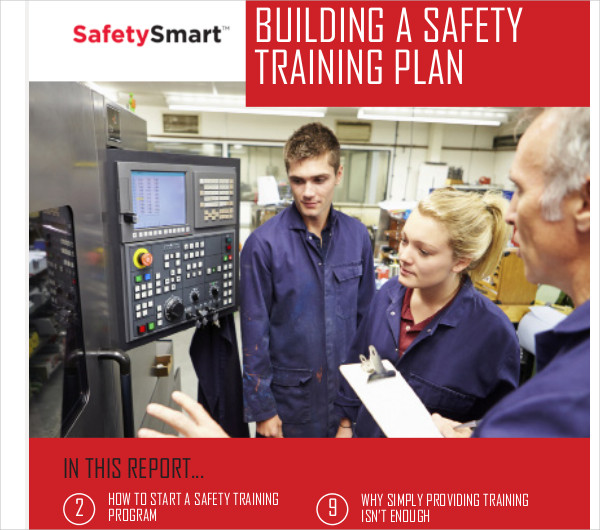 building a safety training plan