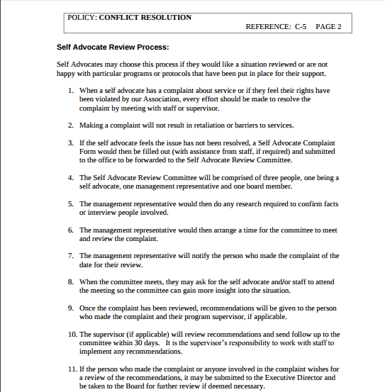 10  Dispute Resolution Policy Templates PDF DOC