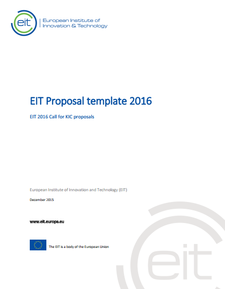 eit proposal template