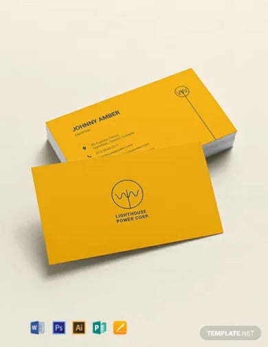 electrician-business-card-template