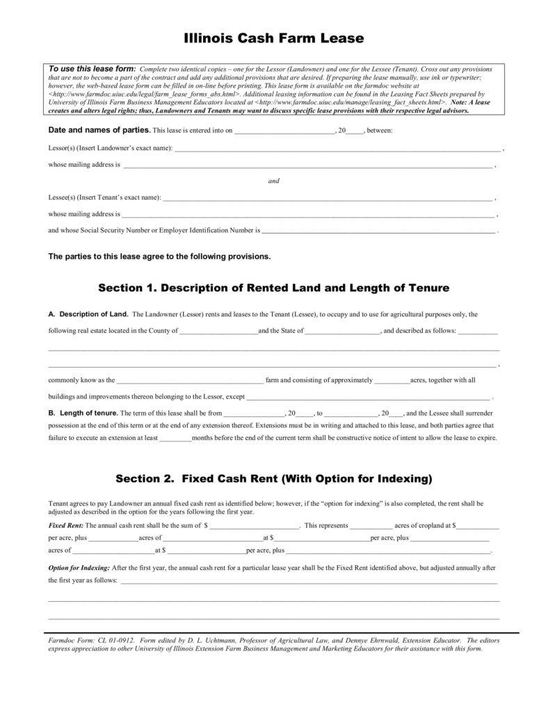 21+ Farm Lease Agreement Templates - PDF, Word  Free & Premium Regarding farm land lease agreement template