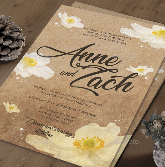 flower-vintage-wedding-invitation