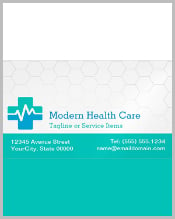 health-care-magnetic-business-card