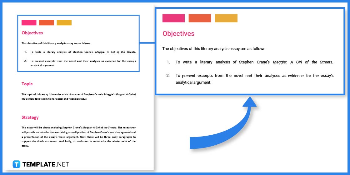 outline template for analytical essay