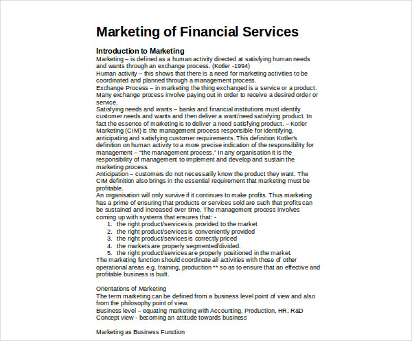 11  Insurance Marketing Plan Templates PDF Docs