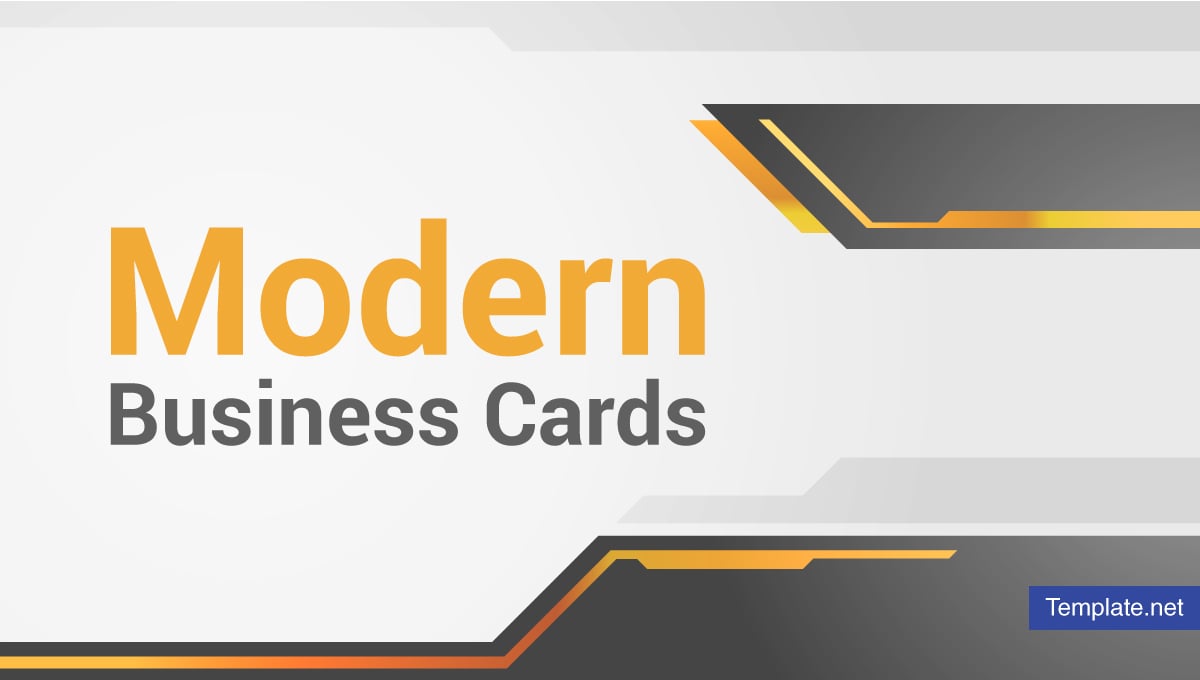 Modern business card maker
