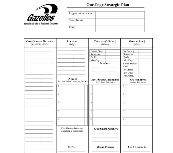 printable-one-page-strategic-plan