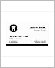 professional-dentist-appointment-business-card