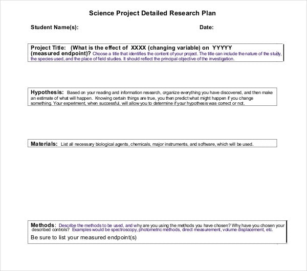 8-research-project-plan-templates-pdf