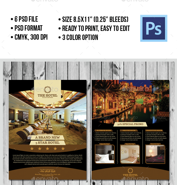 12 Hotel Promotional Flyer Designs Templates Psd Ai Word Free Premium Templates