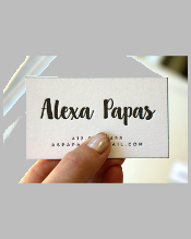 small-letterpress-business-card