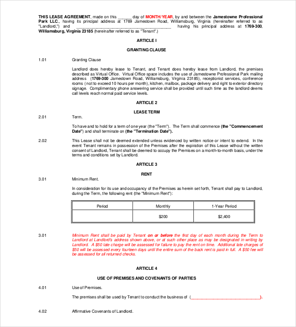 virtual-office-lease-agreement-