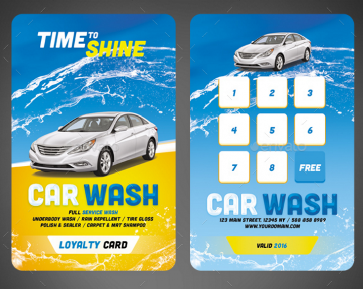 car wash loyalty card e1519276281519
