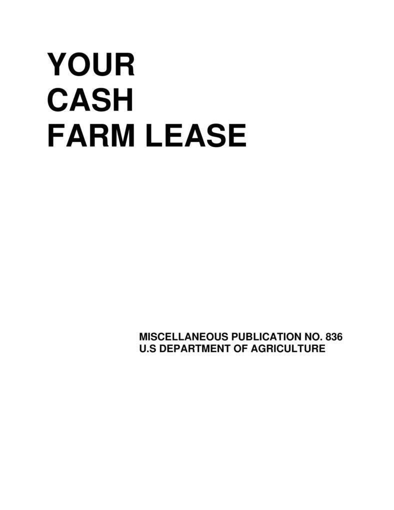 14+ Farm Lease Agreement Templates PDF, Word