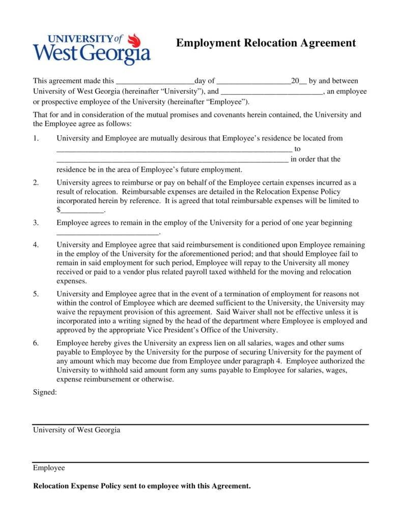12-relocation-agreement-templates-pdf-free-premium-templates