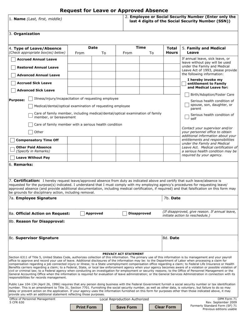 9 Holiday Request Form Templates Pdf Doc Free And Premium Templates
