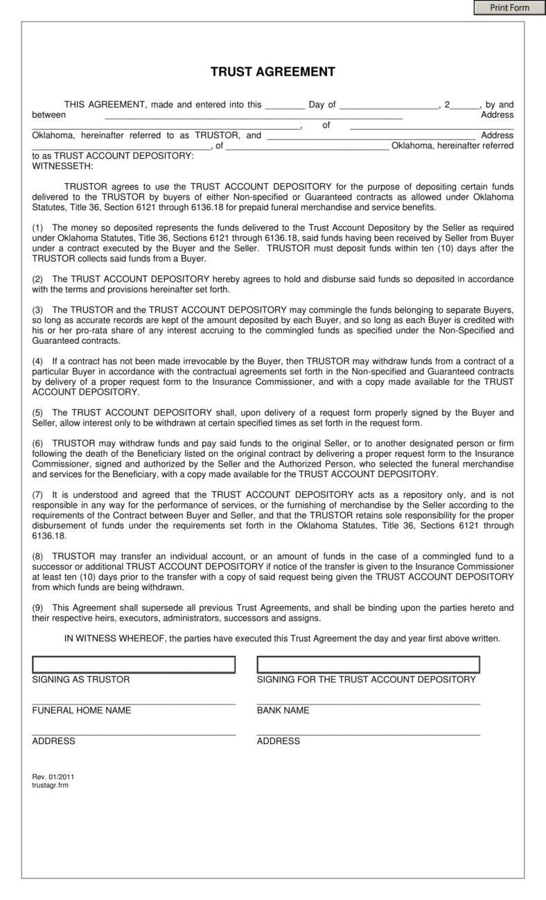 18-trust-agreement-templates-pdf-word