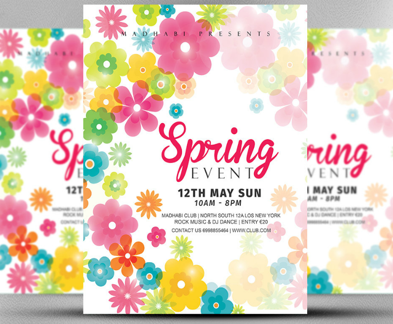 abstract spring event invitation 788x650