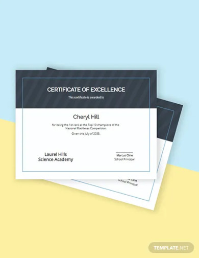 certificate-of-excellence-for-student-template