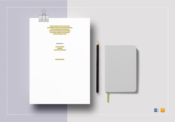 18+ Financial Proposal Templates - Word, PDF, Google Docs, Apple Pages