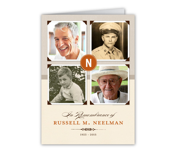 framed memories memorial card template1