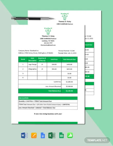 freelance-receipt-of-payment-template