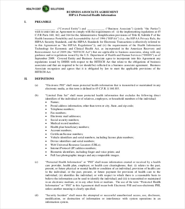 hipaa-business-associate-agreement-template-2018-pdf-template