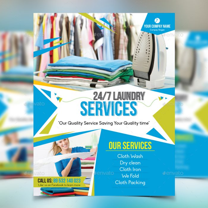 12 Laundry Flyer Designs Templates Psd Ai Free Premium Templates