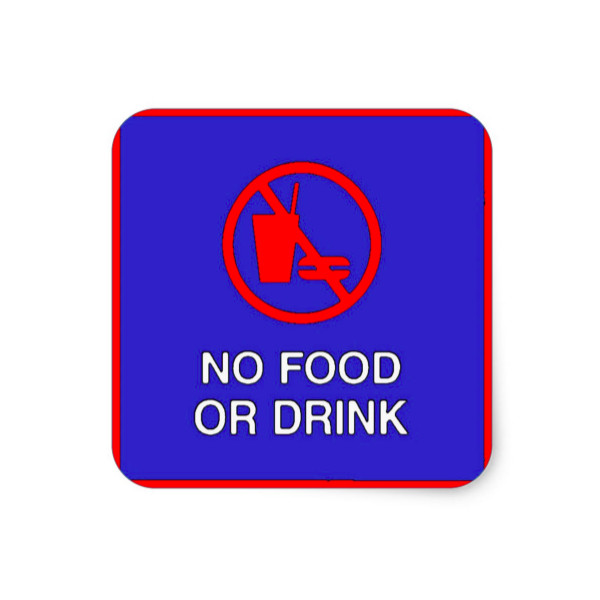 5+ No Food or Drinks Sign Templates - PSD