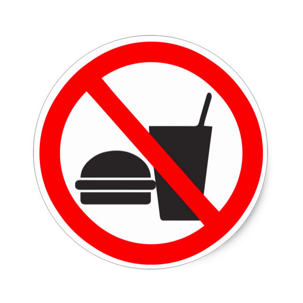 5+ No Food or Drinks Sign Templates - PSD