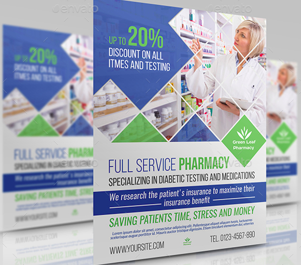 pharmacy flyer design