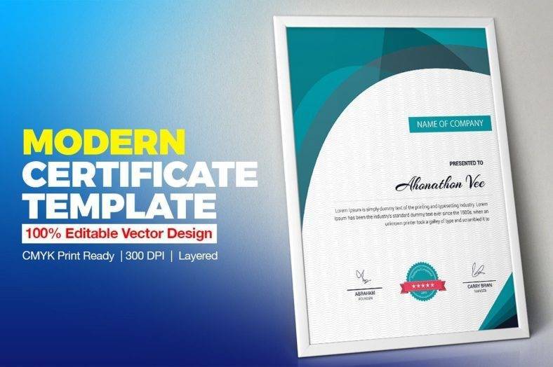 sample corporate certificate template 788x524