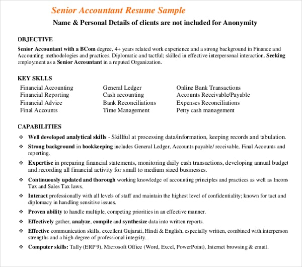 35  accountant resume design templates