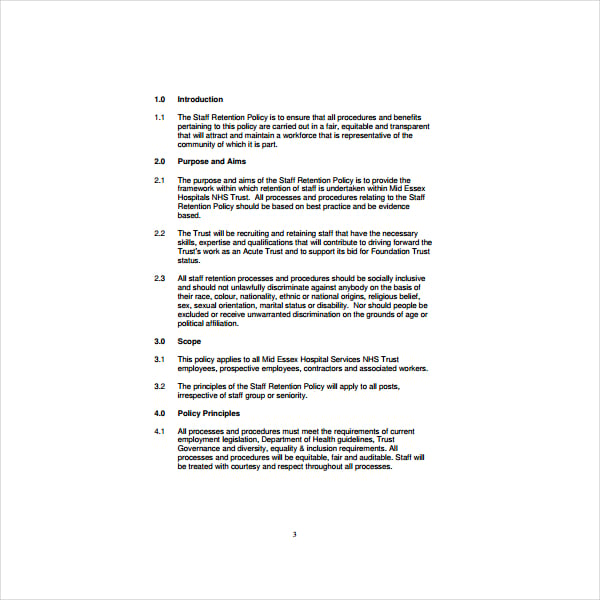 6+ Employee Retention Agreement Templates PDF, Google Docs, Apple
