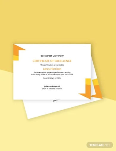 student-certificate-of-excellence-template