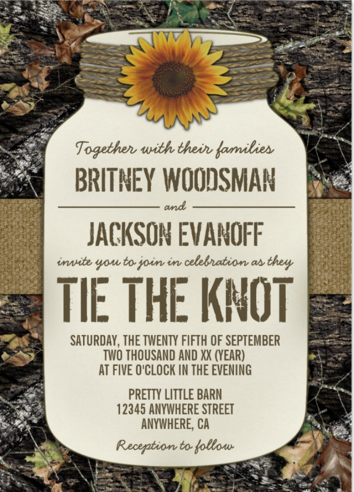 13+ Camo Wedding Invitation Designs & Templates PSD, AI