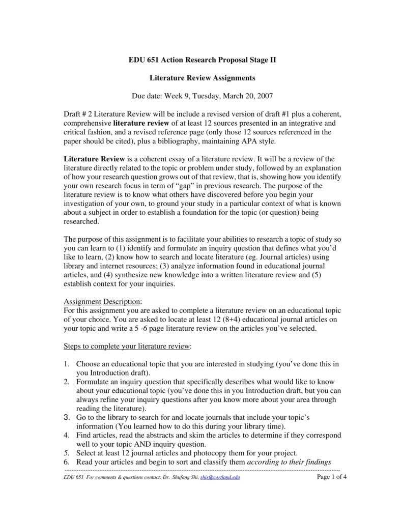 science action research proposal