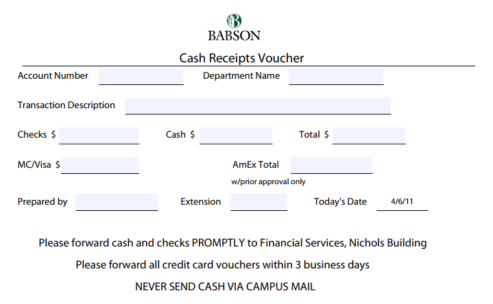 Cash Receipt ≡ Fill Out Printable PDF Forms Online