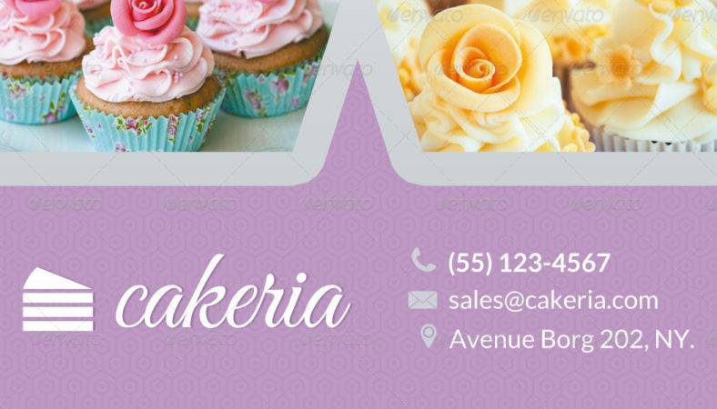 cupcake business card template 788x450