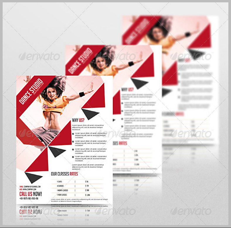 Dance Class Flyer Template from images.template.net