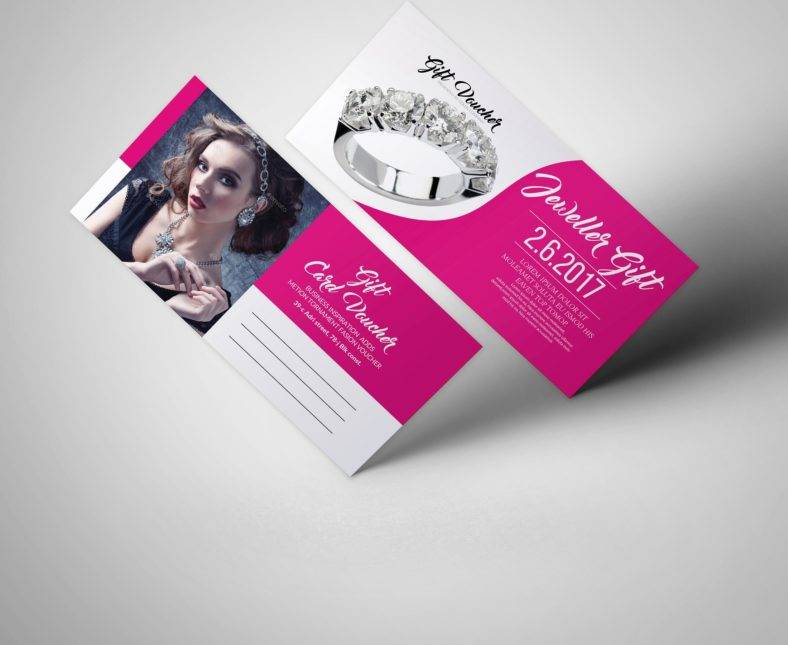 jewelry shoppig voucher template 788x