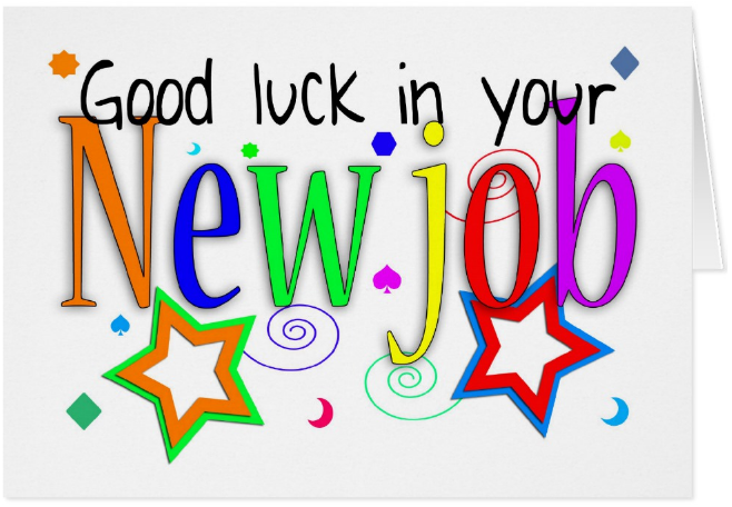 Good Luck On Your New Job Free Printable Cards