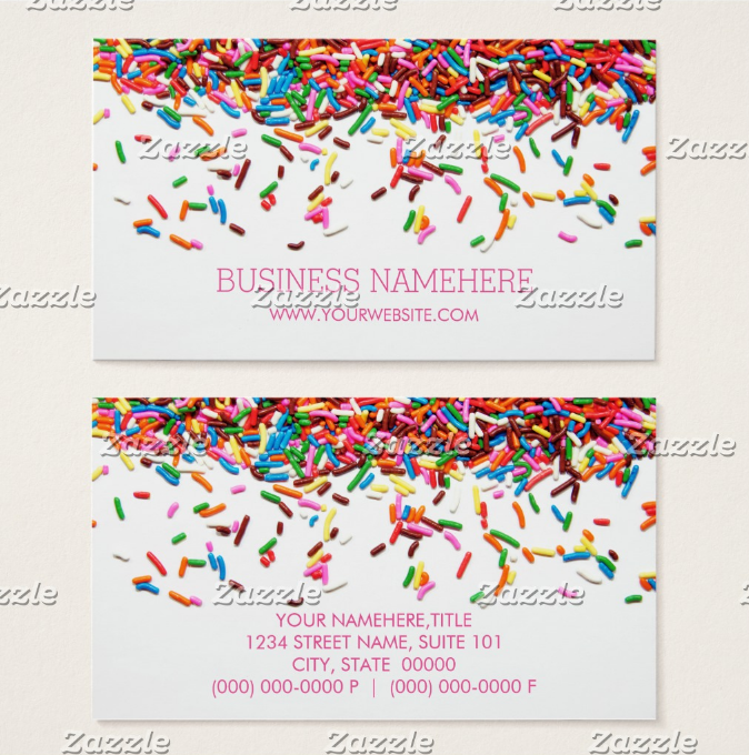 20+ Cupcake Business Card Designs &amp; Templates - PSD, AI, InDesign