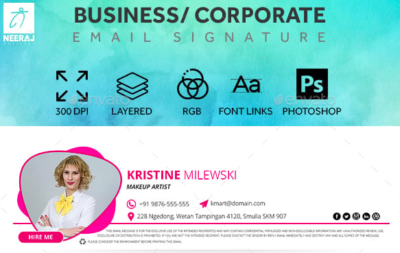 business corporate email signature1