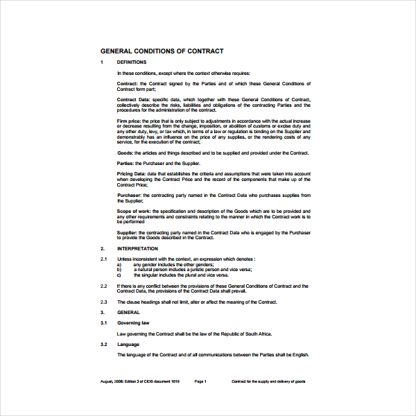 7+ Supplier Agreement Templates PDF