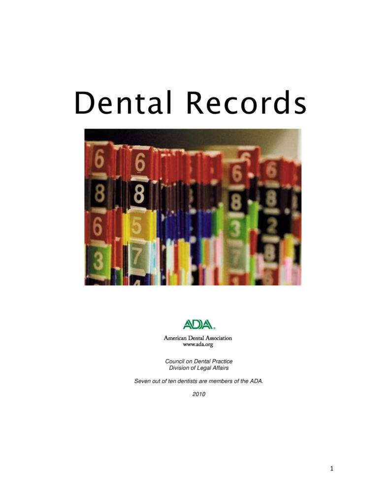 8+ Dental Note Templates